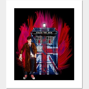 British Time lord Posters and Art